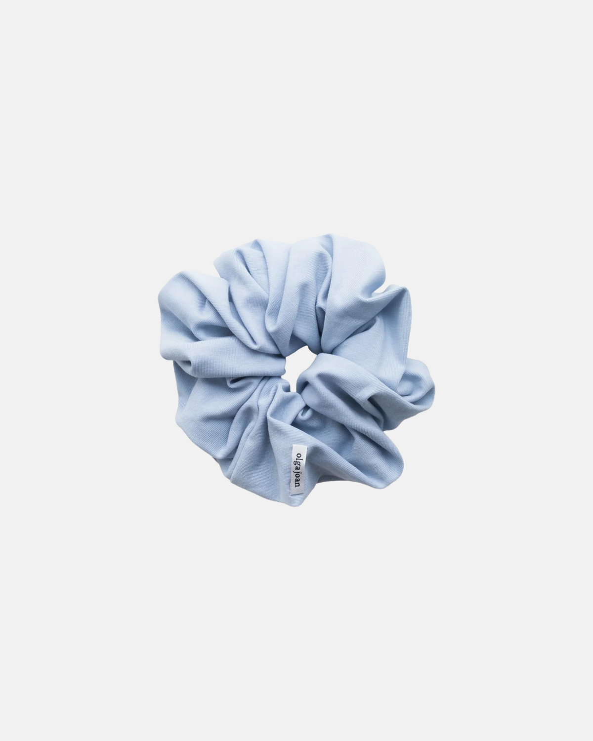 Olga Joan Oversized Scrunchie Cielo Cotton