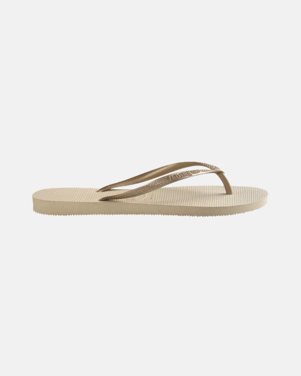 Havaianas Slim Thongs Sand Grey Light Golden