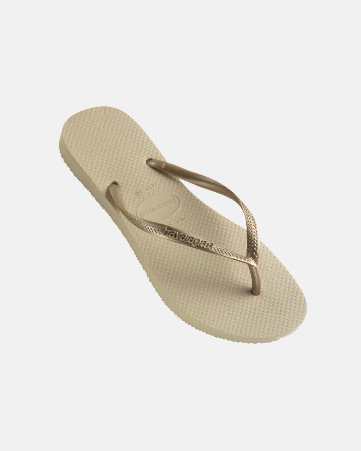 Havaianas Slim Thongs Sand Grey Light Golden