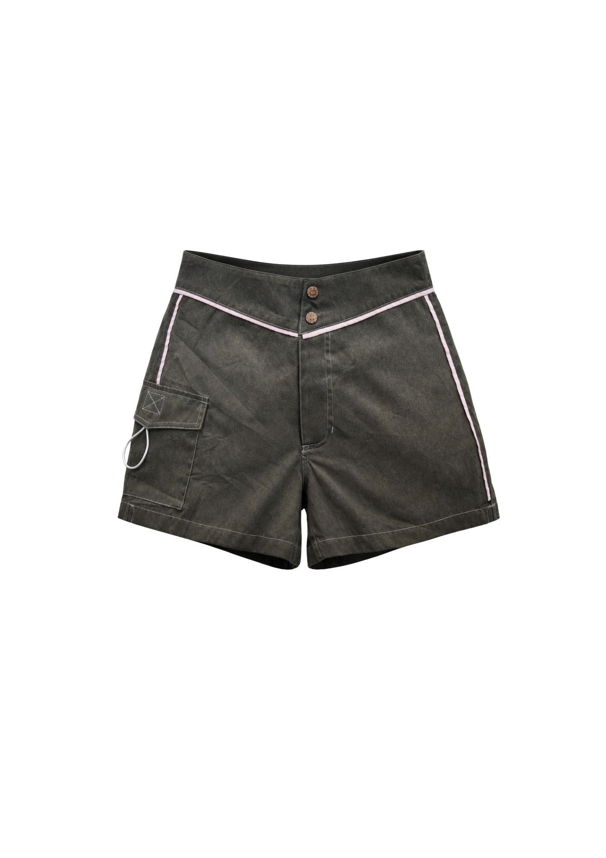 Nordies Boardies Snap Front Boardshort Dark Olive 1