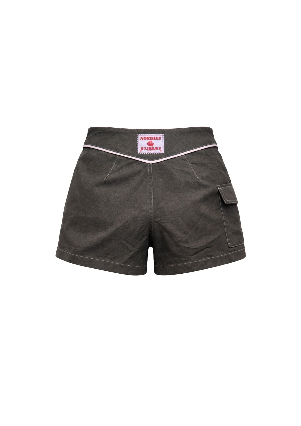 Nordies Boardies Snap Front Boardshort Dark Olive 2