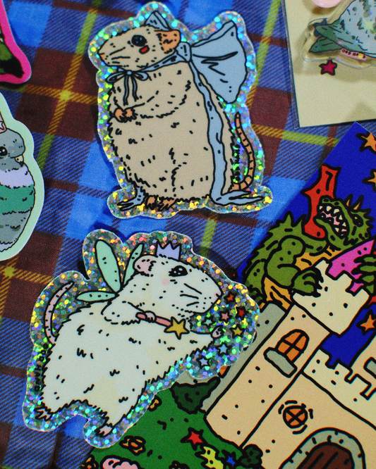 Odd Hand Co. Fairy Mouse Holographic Sticker 2