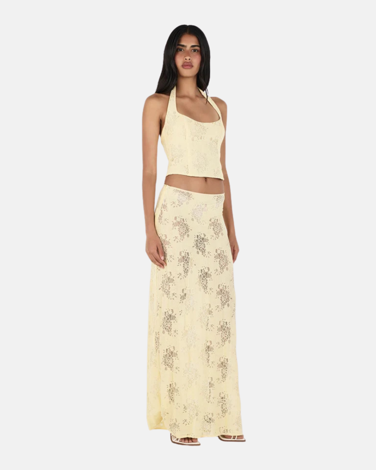 Ownley Gem Lace Top Butter