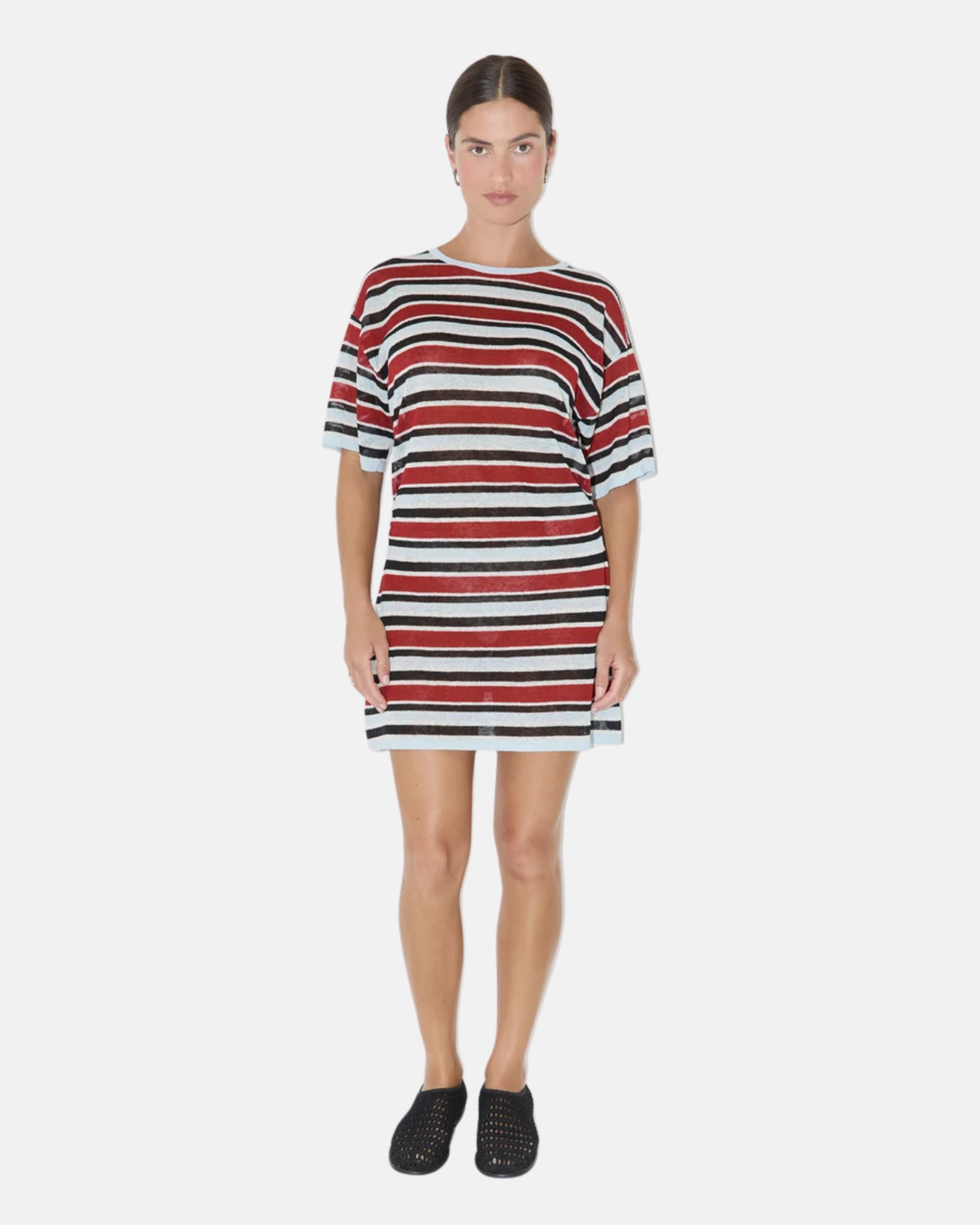 Zulu & Zephyr Bold Stripe T-Shirt Dress
