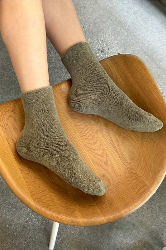 Le Bon Shoppe Cloud Sock Muted Sage