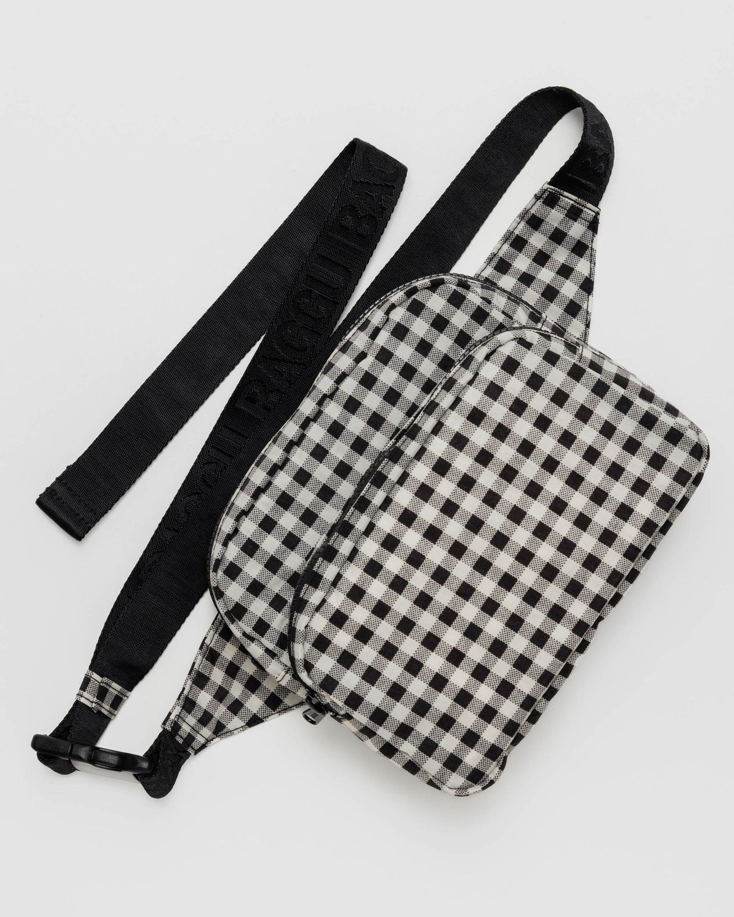 FANNY PACK | BLACK & WHITE GINGHAM