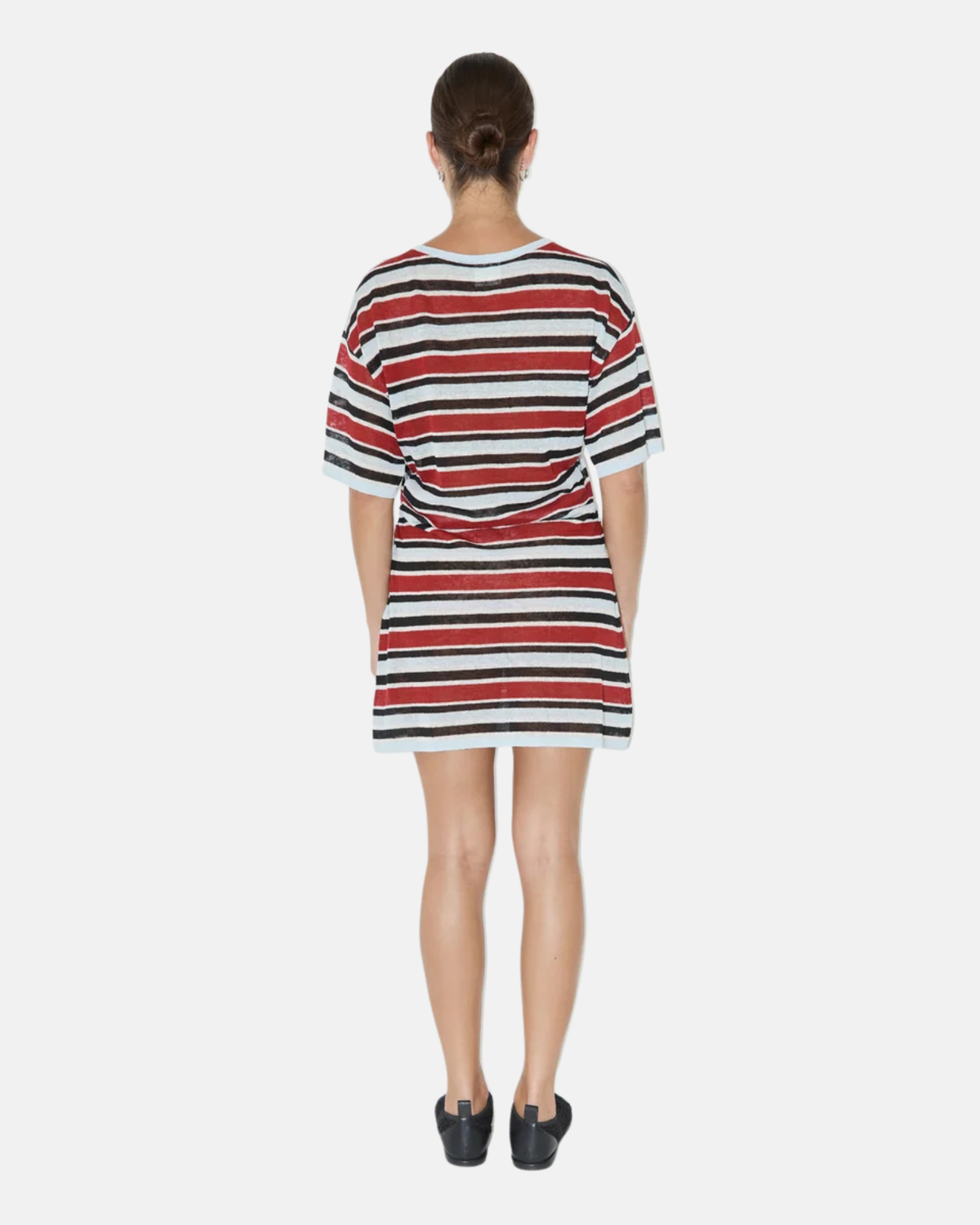 Zulu & Zephyr Bold Stripe T-Shirt Dress