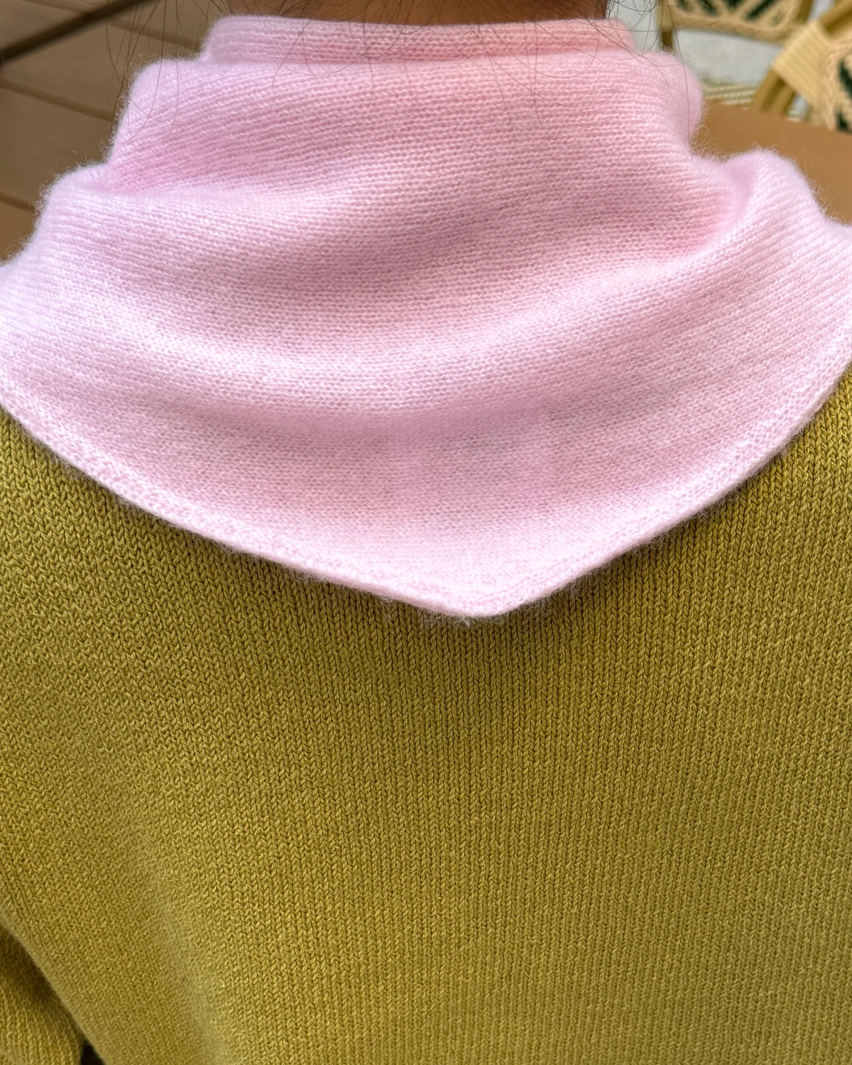 Le Bon Shoppe Cashmere Bandana Baby Pink