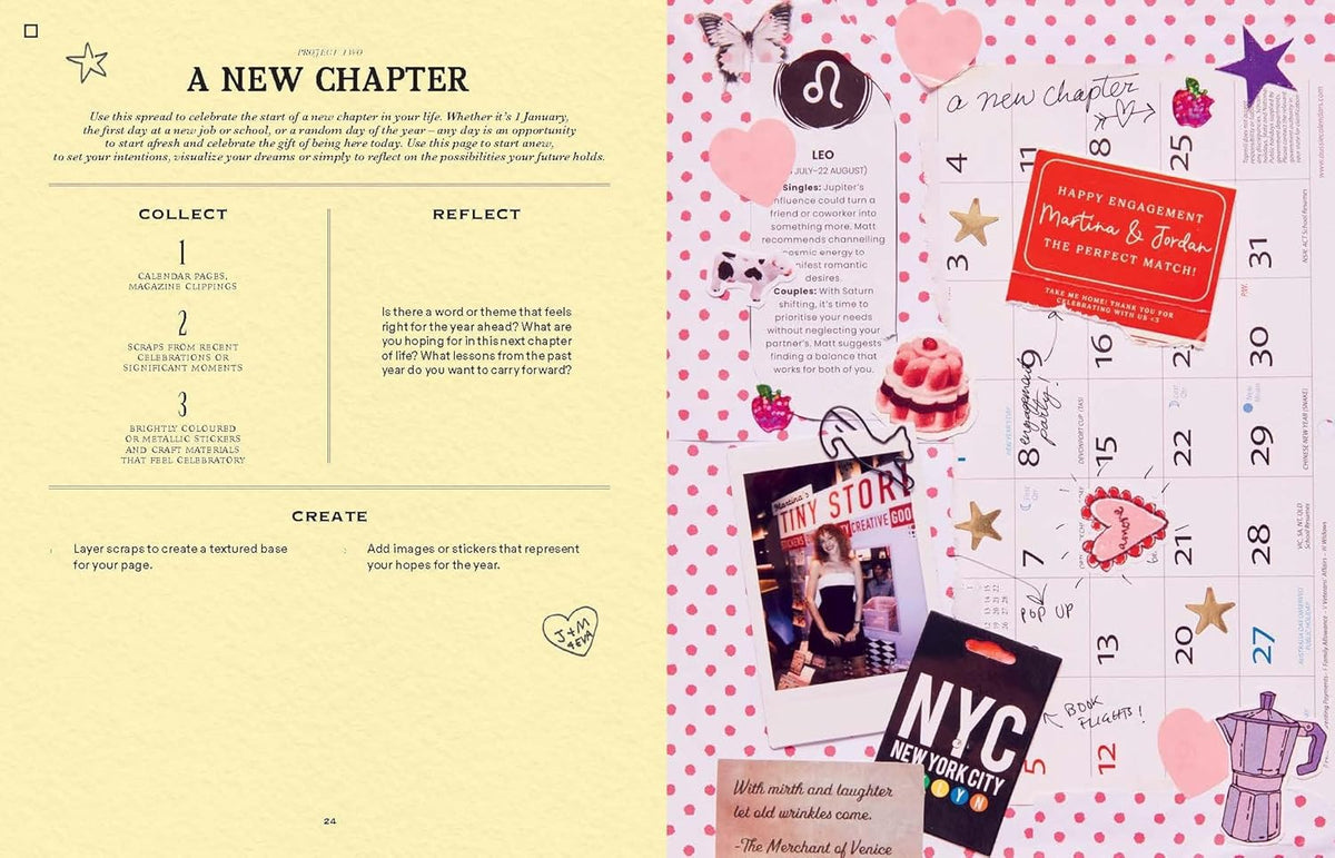 Martina Calvi A Year of Junk Journaling
