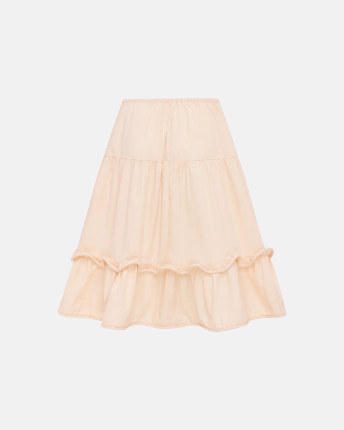 Olga Joan Corded Petticoat Skirt Bianca