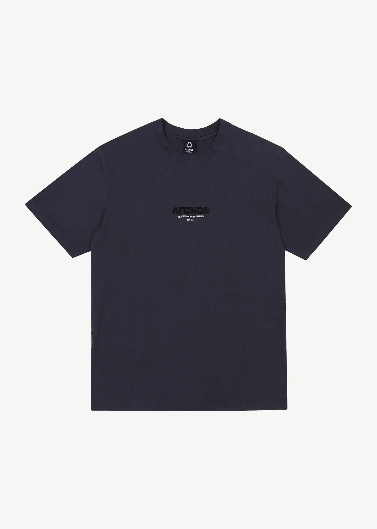 VINYL RETRO FIT TEE | CHARCOAL