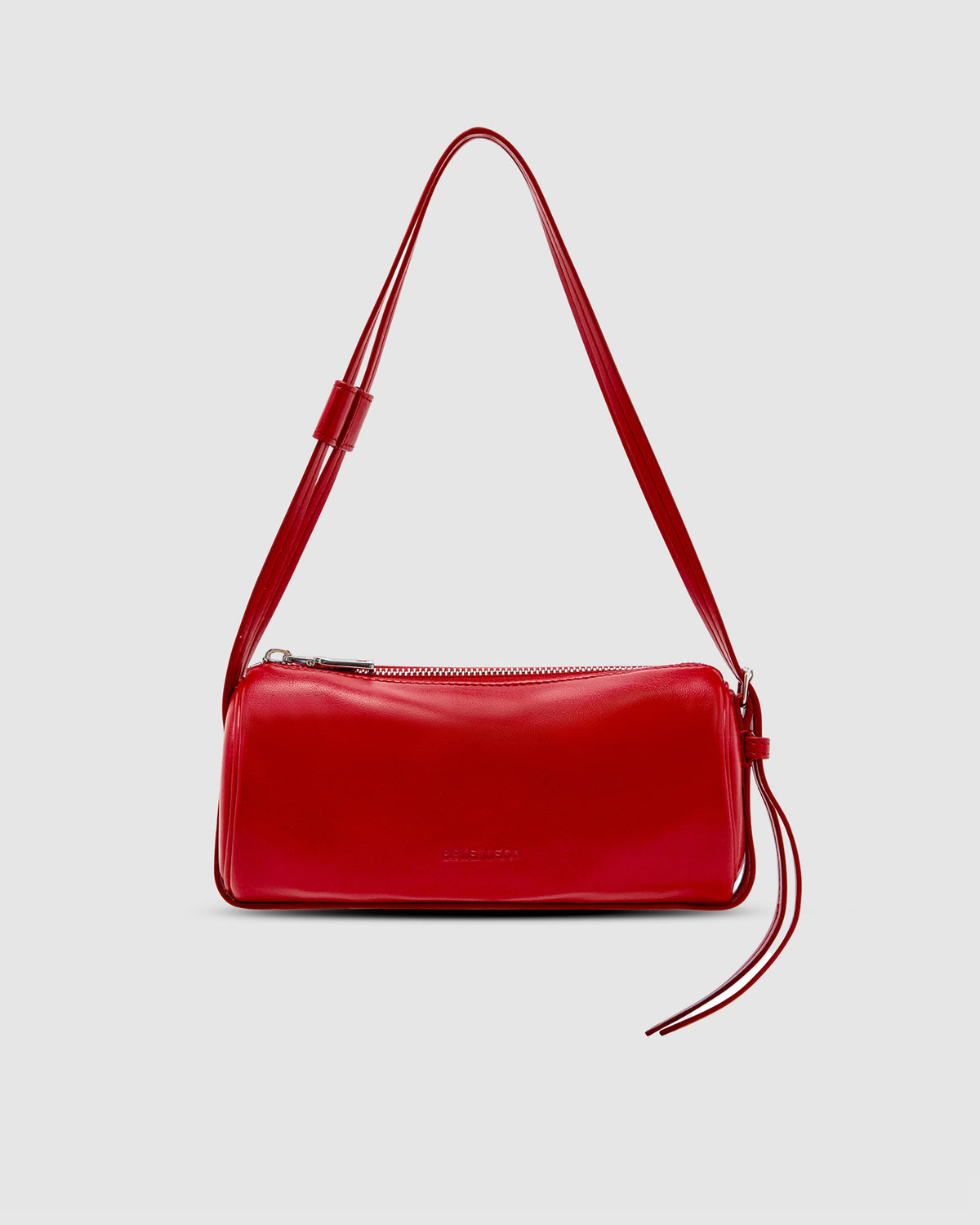 BROOKE MINI BARREL BAG | CRIMSON