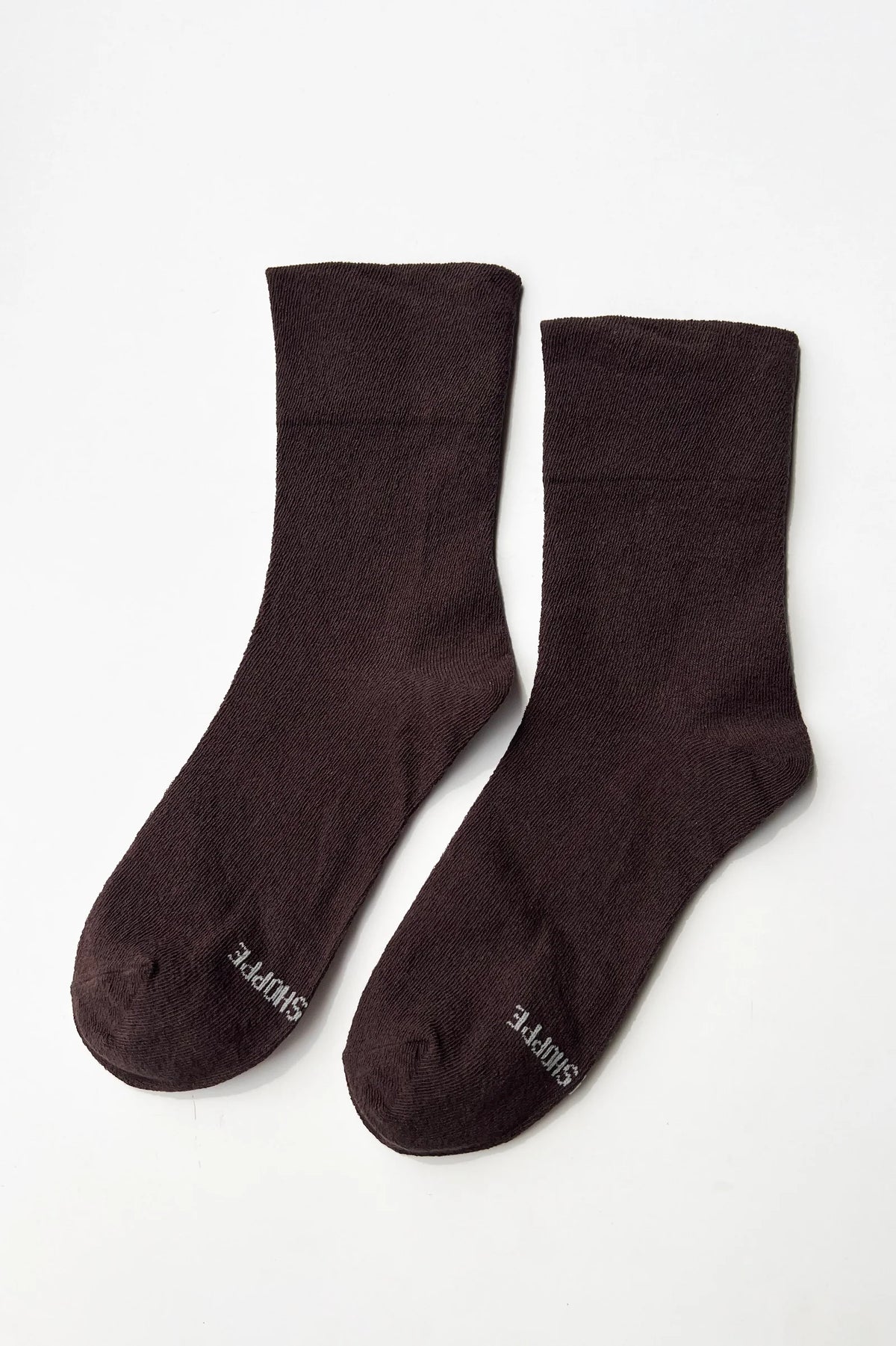 Le Bon Shoppe Breezy Sneaker Socks Dark Cacao