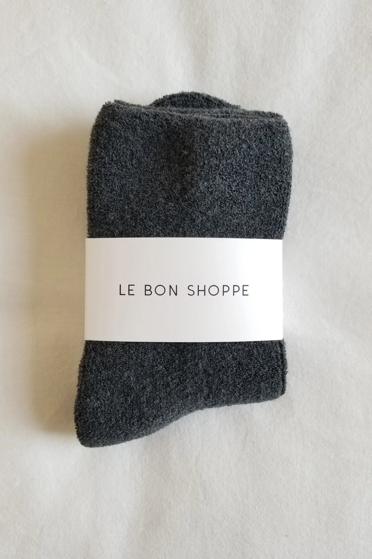 Le Bon Shoppe Cloud Sock Charcoal