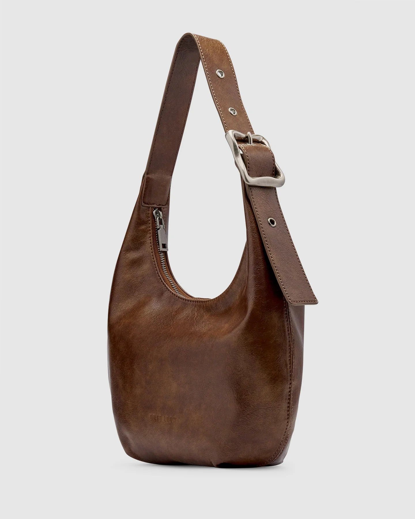 EVERYDAY CROISSANT BAG | WORN CHOCOLATE