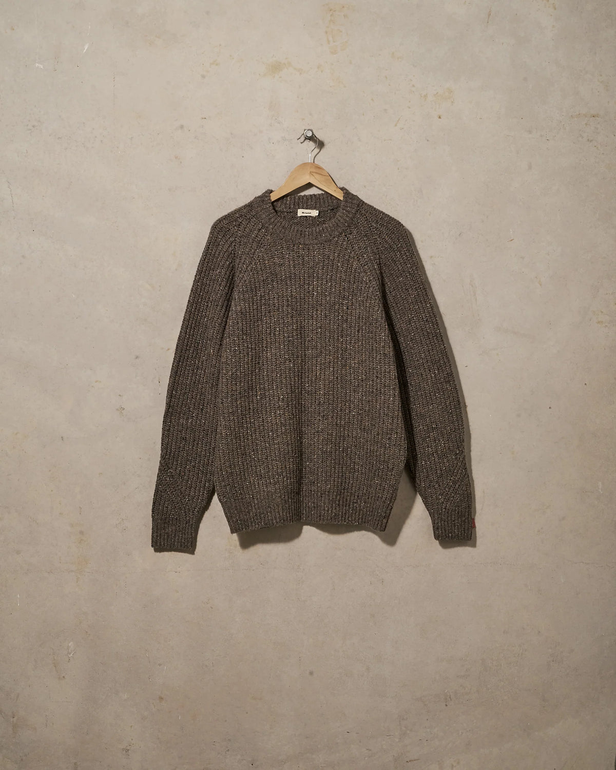 FISHERMAN KNIT | BROWN MULTI