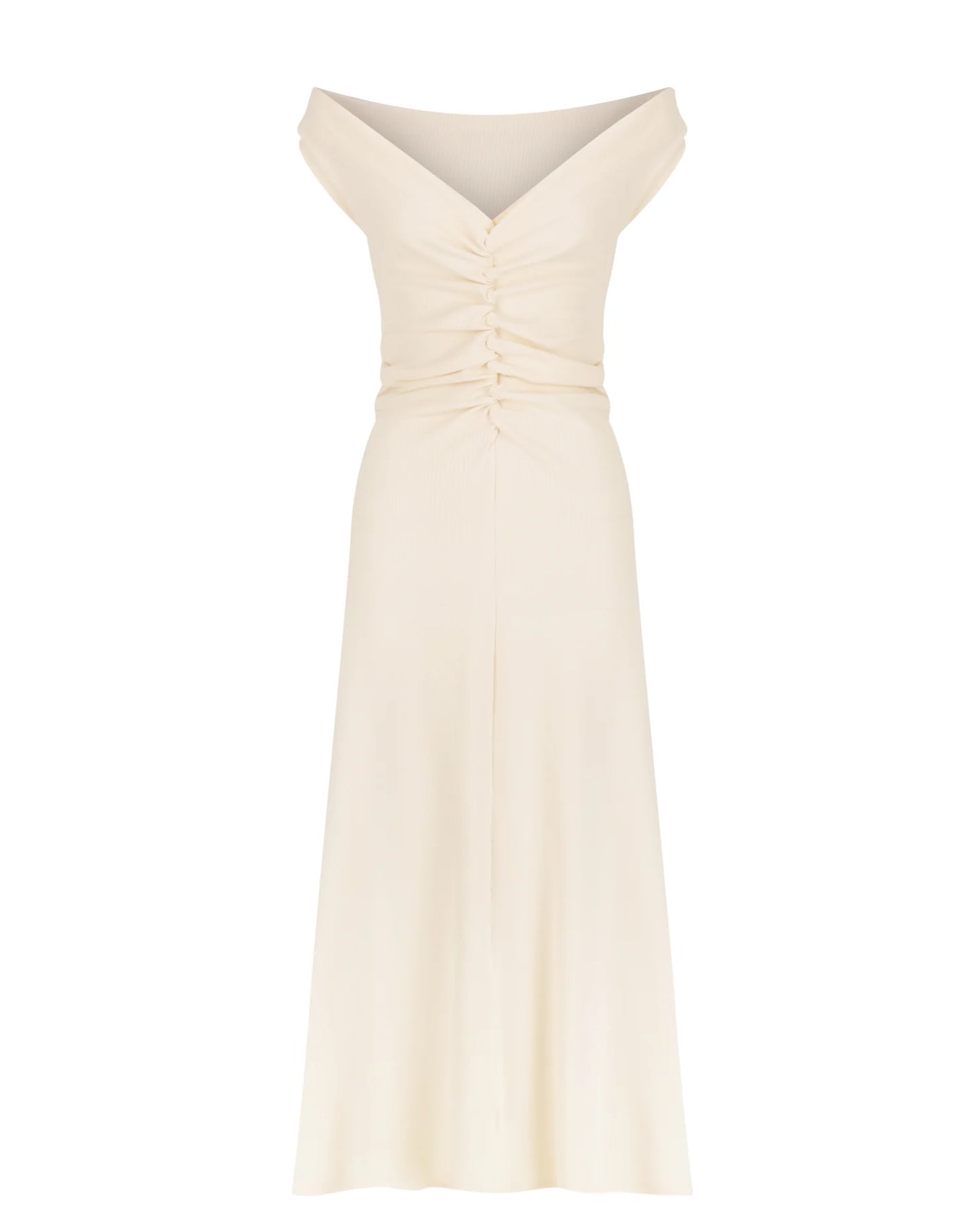 NIVEAH DRESS | VANILLA | COTTON RIB