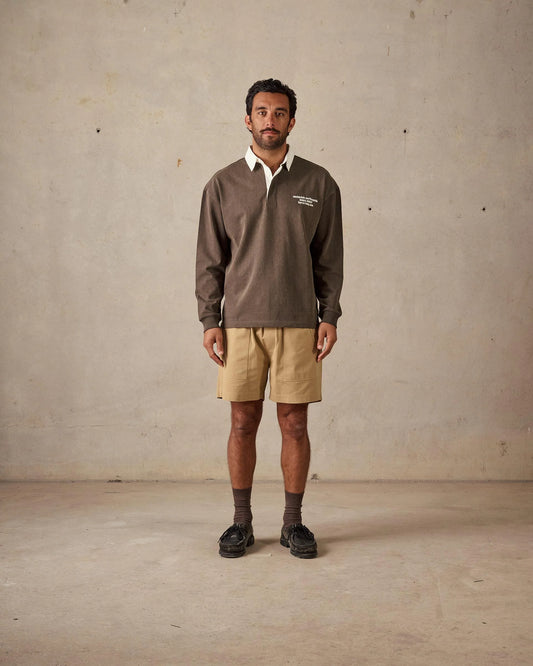 RUGBY POLO | DARK GREEN