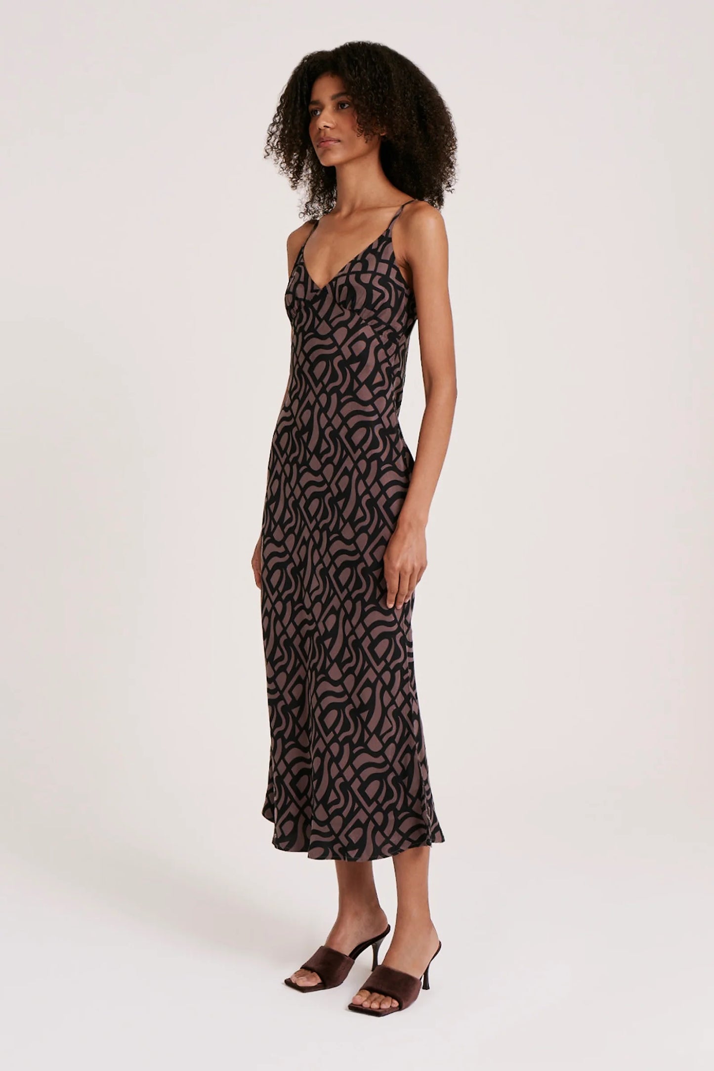 YVES CUPRO SLIP DRESS | GOYA