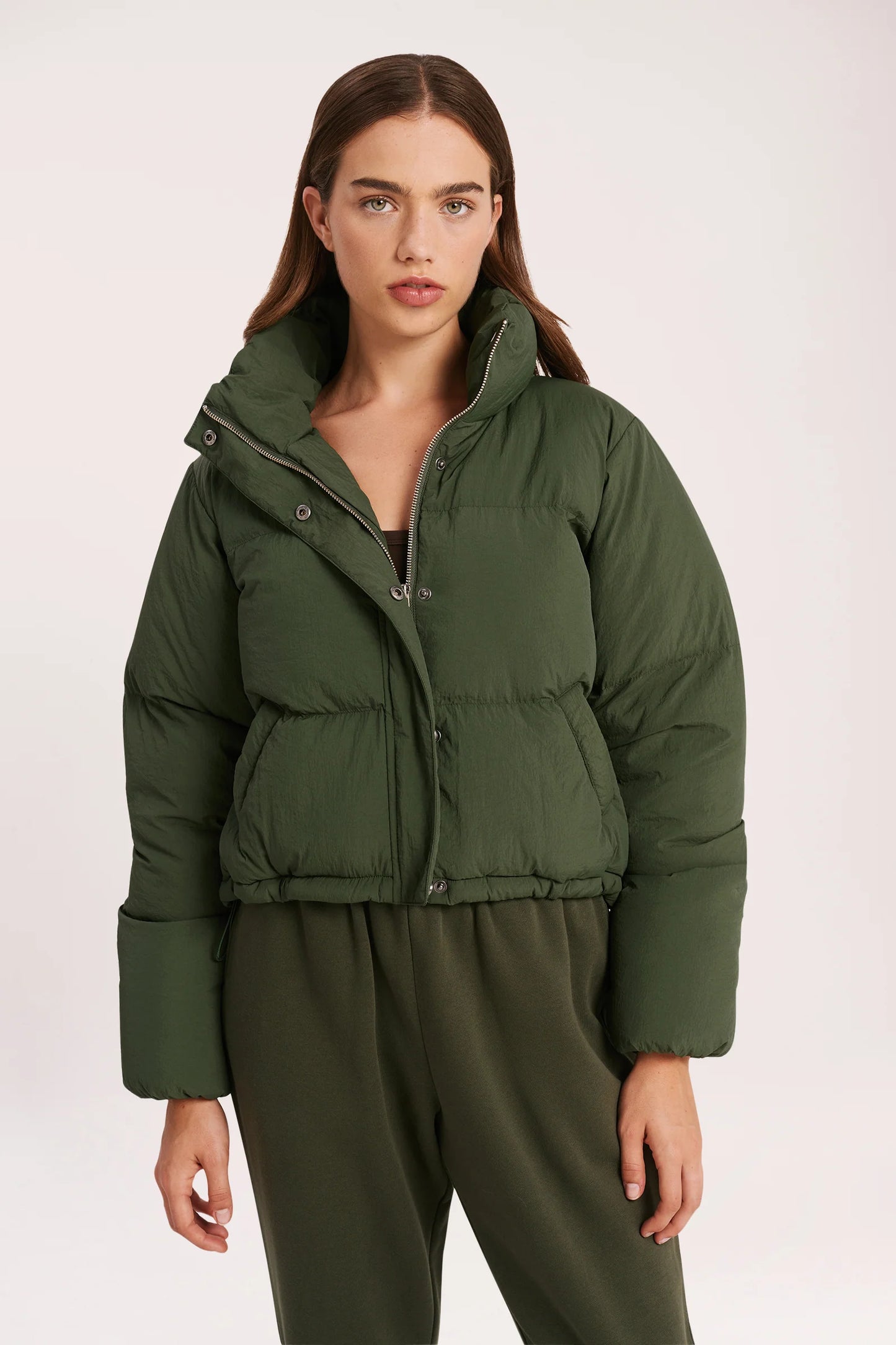 TOPHER PUFFER JACKET | HUNTER