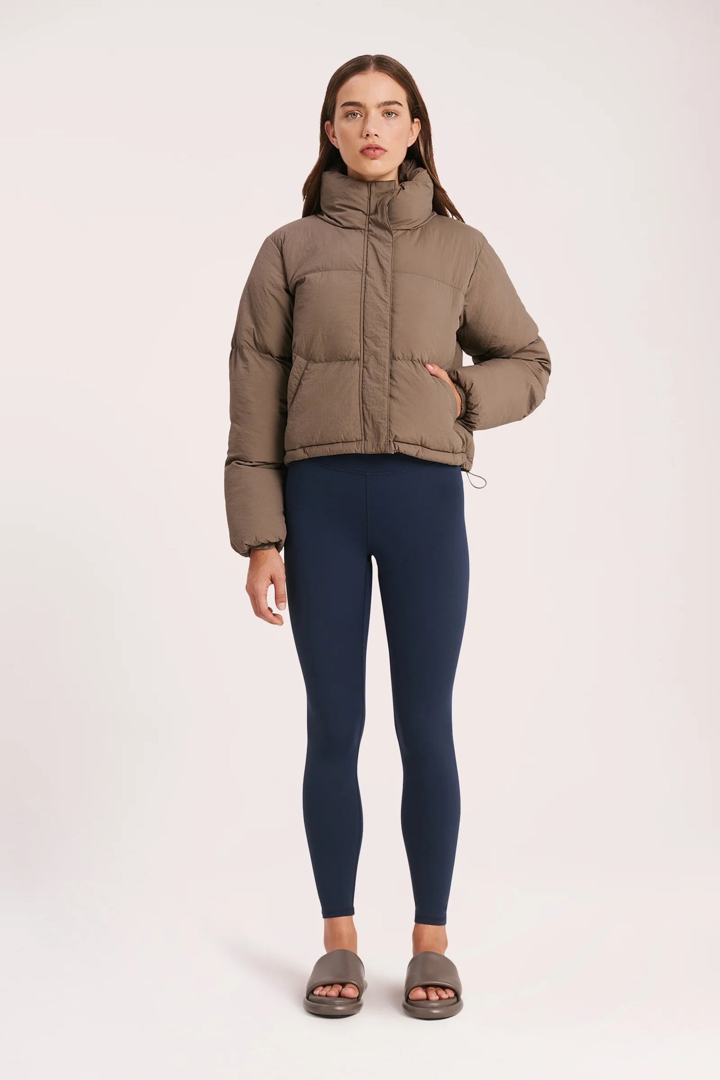 TOPHER PUFFER JACKET | ASH