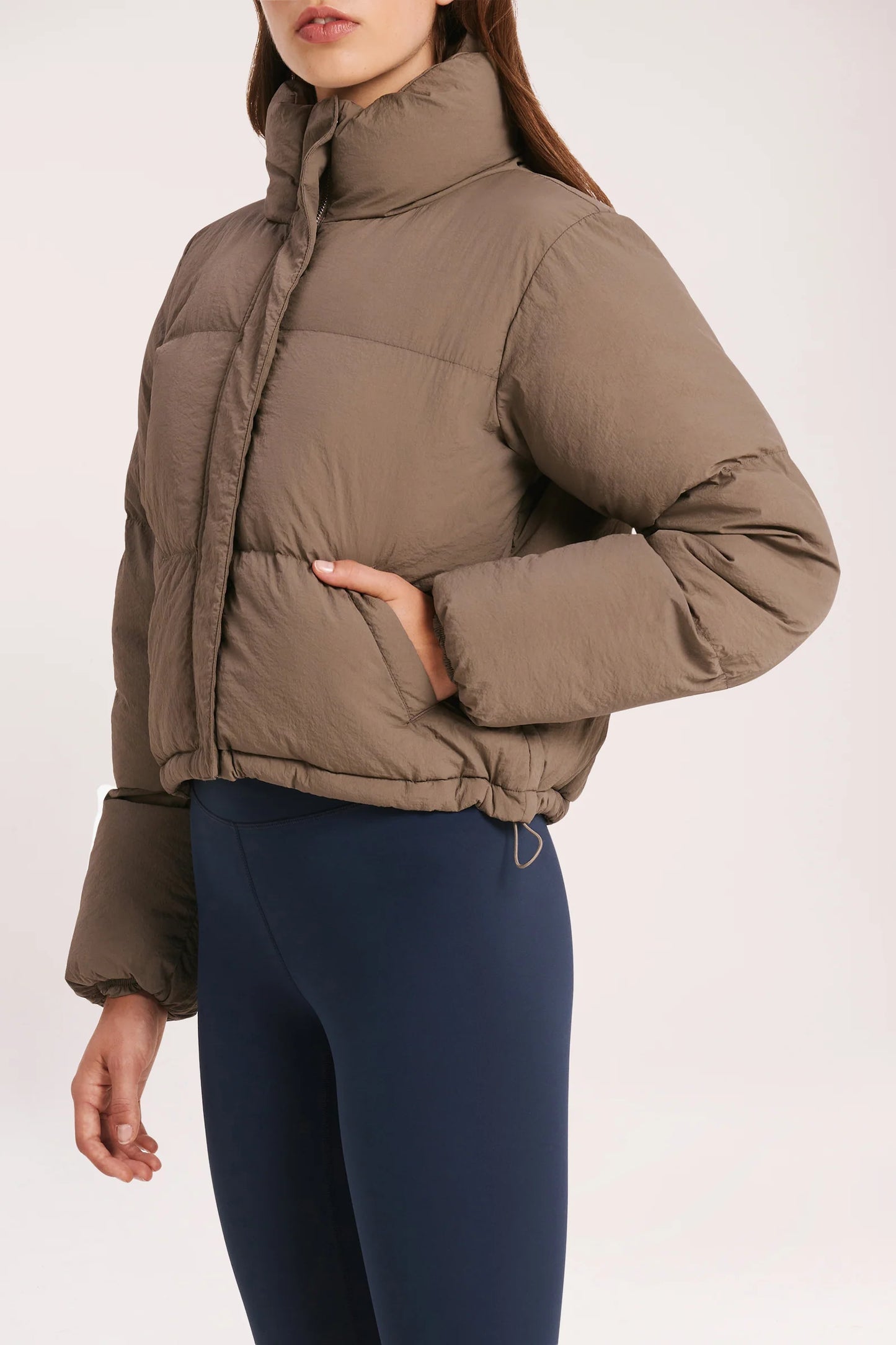 TOPHER PUFFER JACKET | ASH