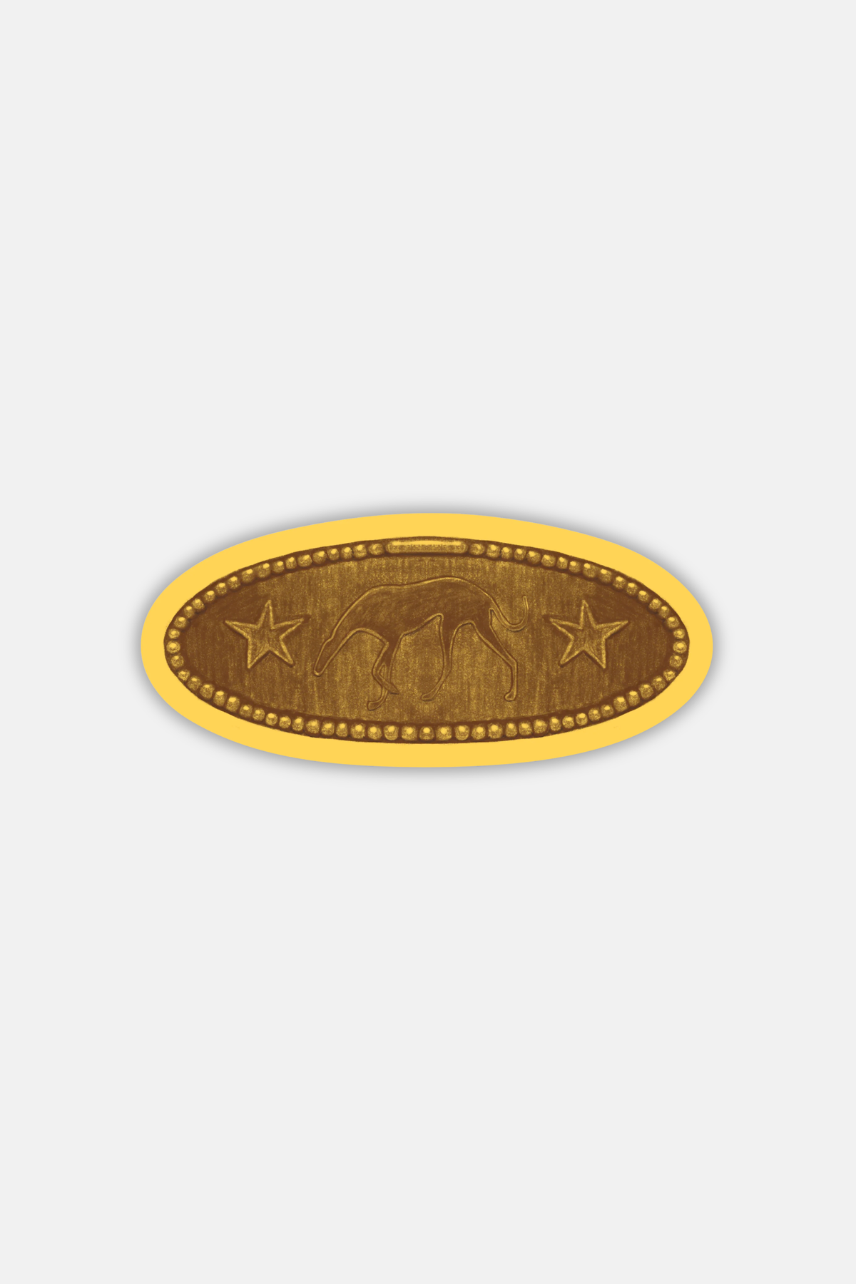 RAGS AF DOG COIN! STICKER