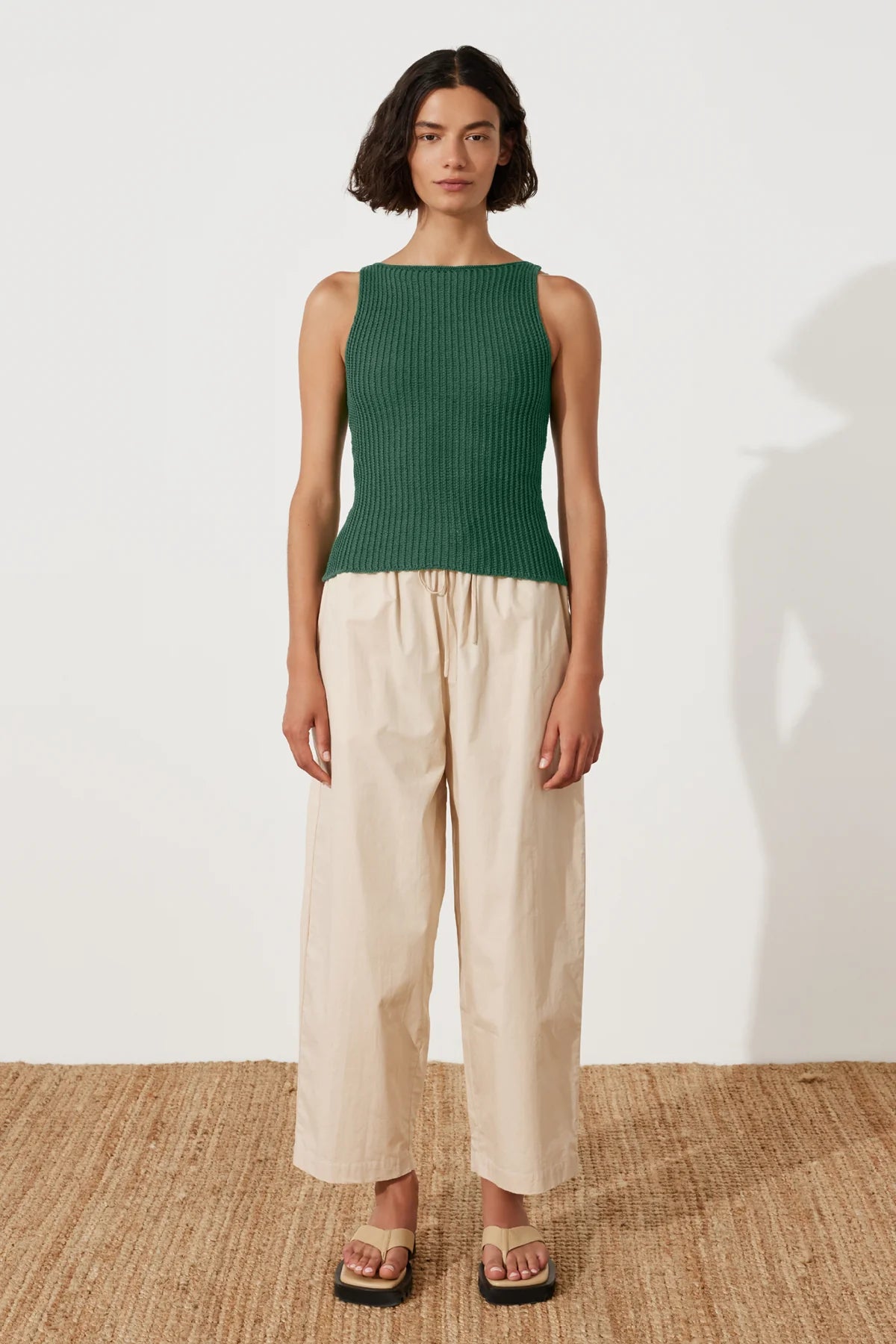 CROCHET TOP | EMERALD