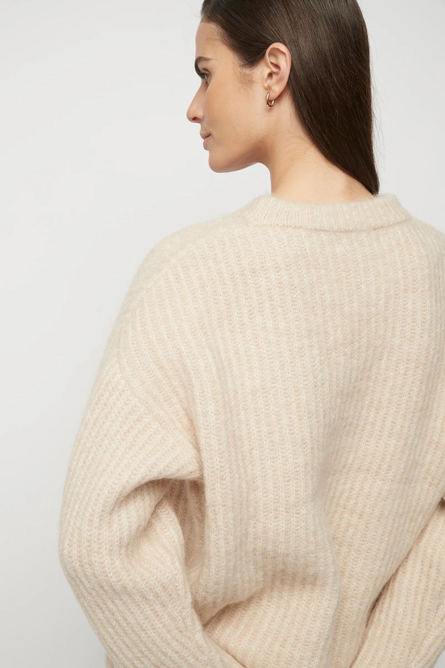 SMITH ALPACA WOOL KNIT | BONE
