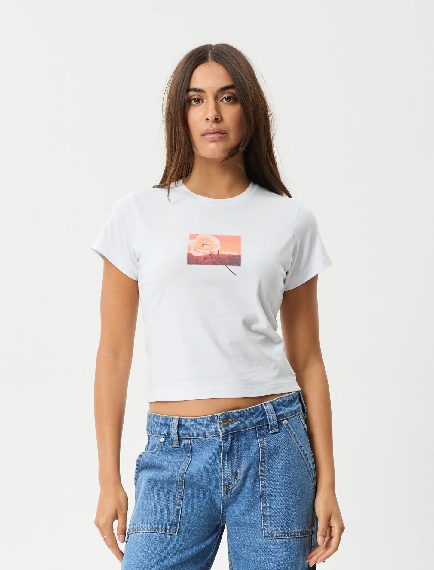 FILM BABY TEE| WHITE