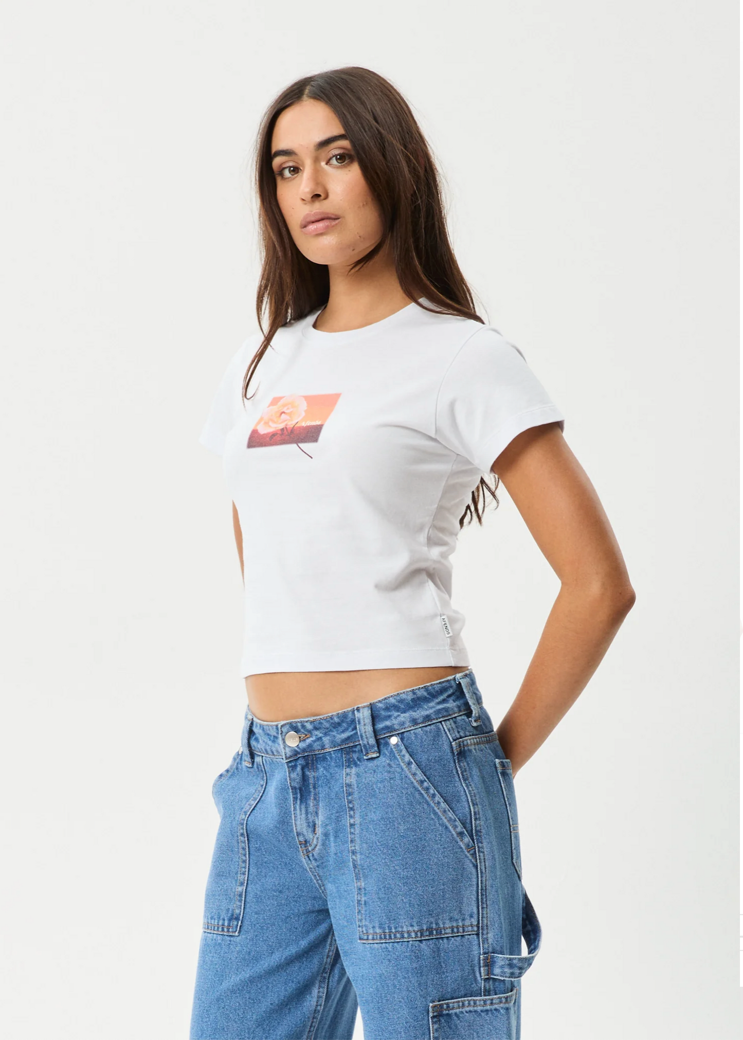 FILM BABY TEE| WHITE