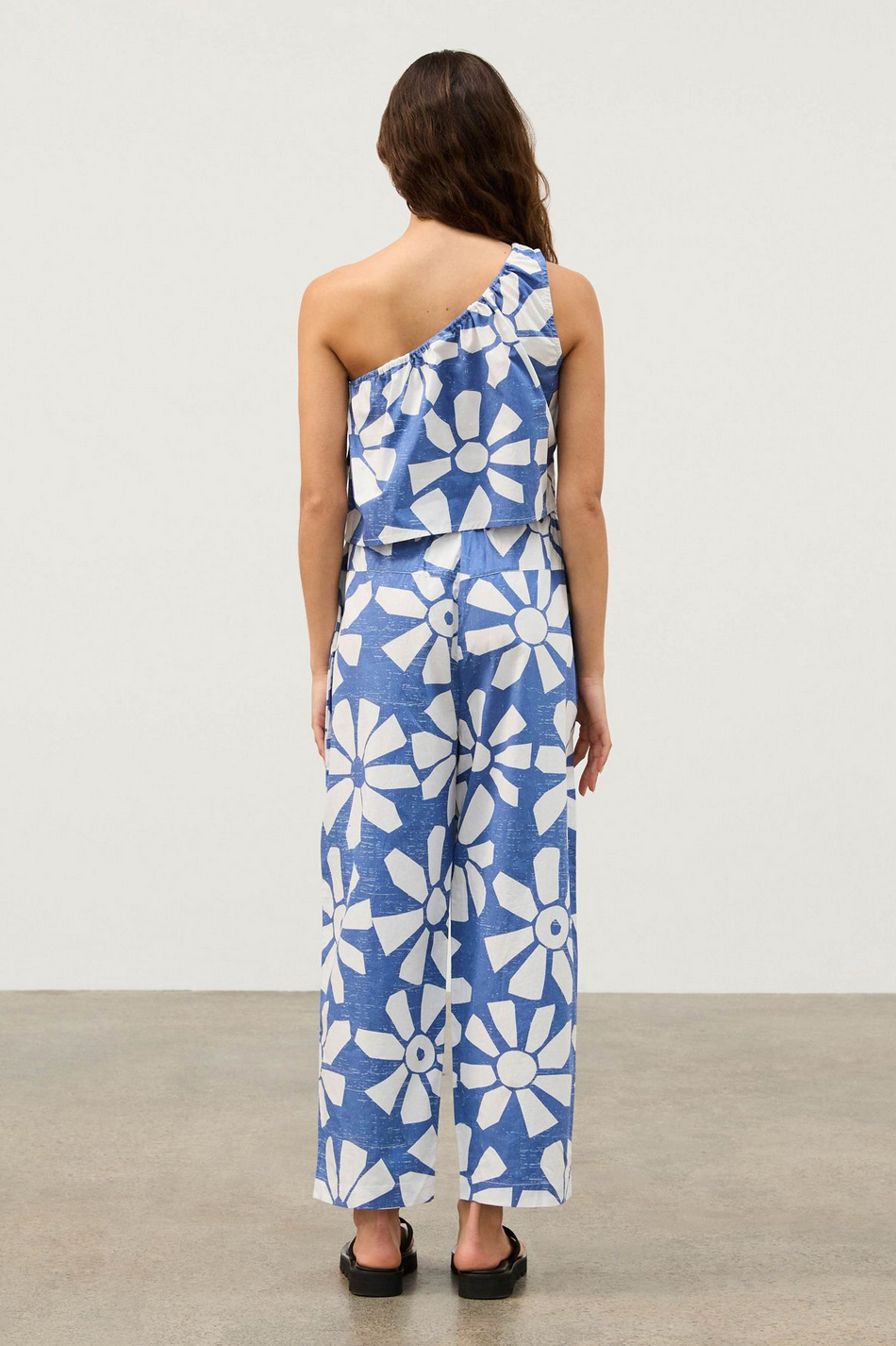 GEO FLOWER COTTON TOP
