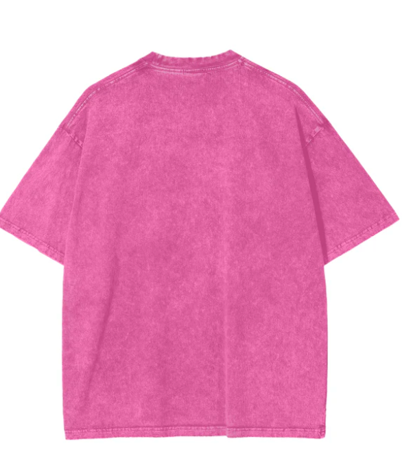 BIG BOW BITCHES OVERSIZE T-SHIRT| ROSE RED