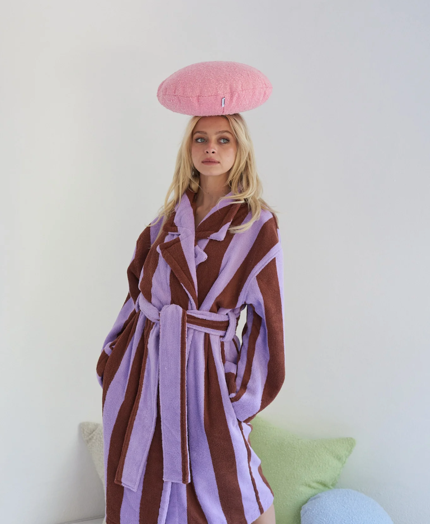 HOMMEY ROBE | JELLY STRIPES