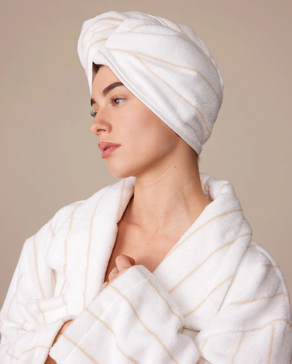HOMMEY HAIR WRAP | BISCUIT