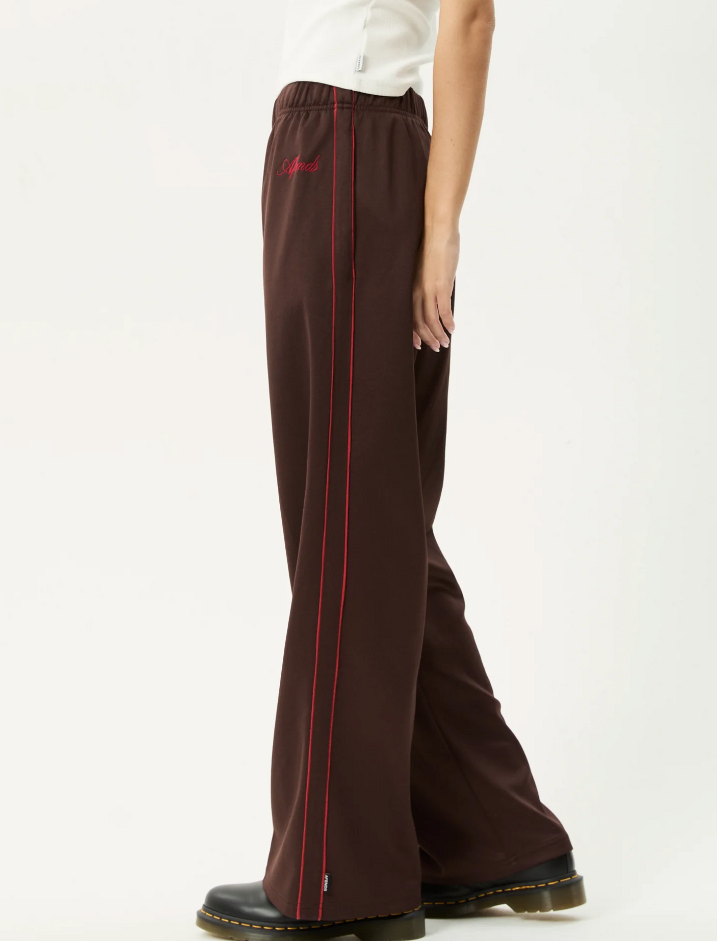 AVENUE TRACK PANT | COFFEE