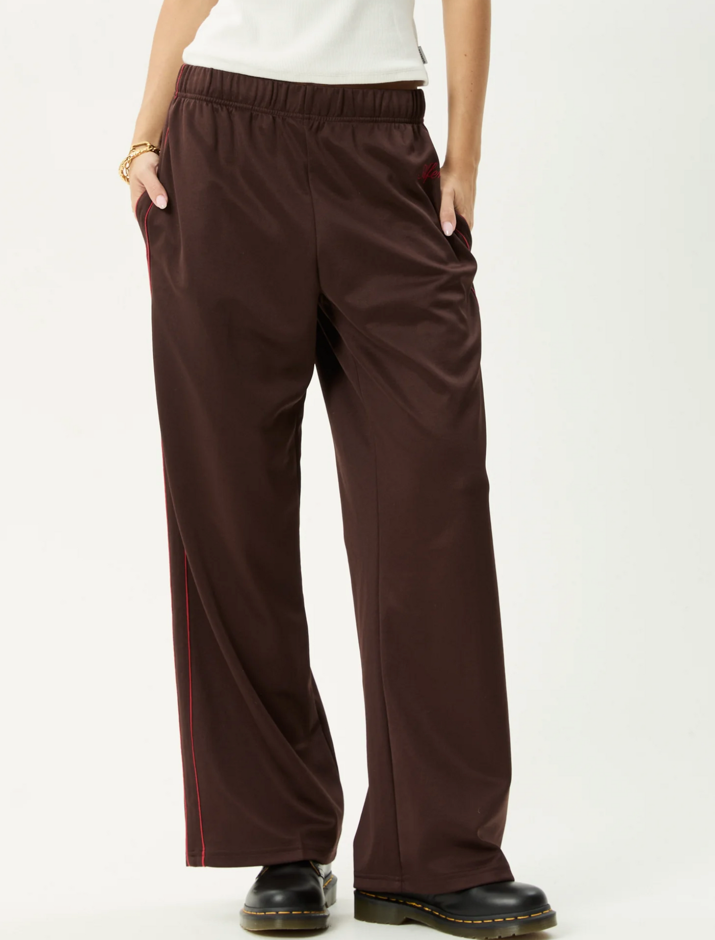 AVENUE TRACK PANT | COFFEE