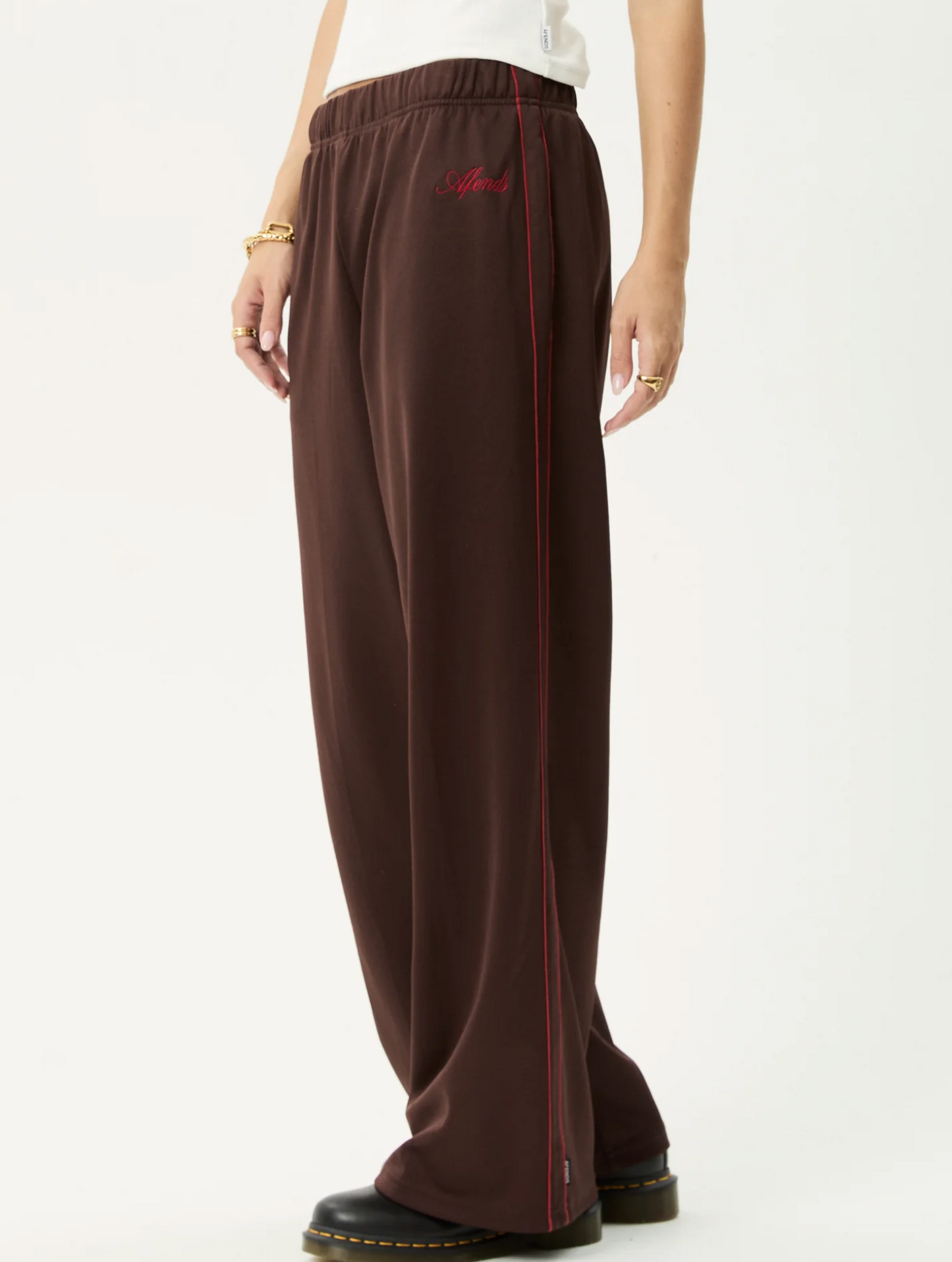 AVENUE TRACK PANT | COFFEE