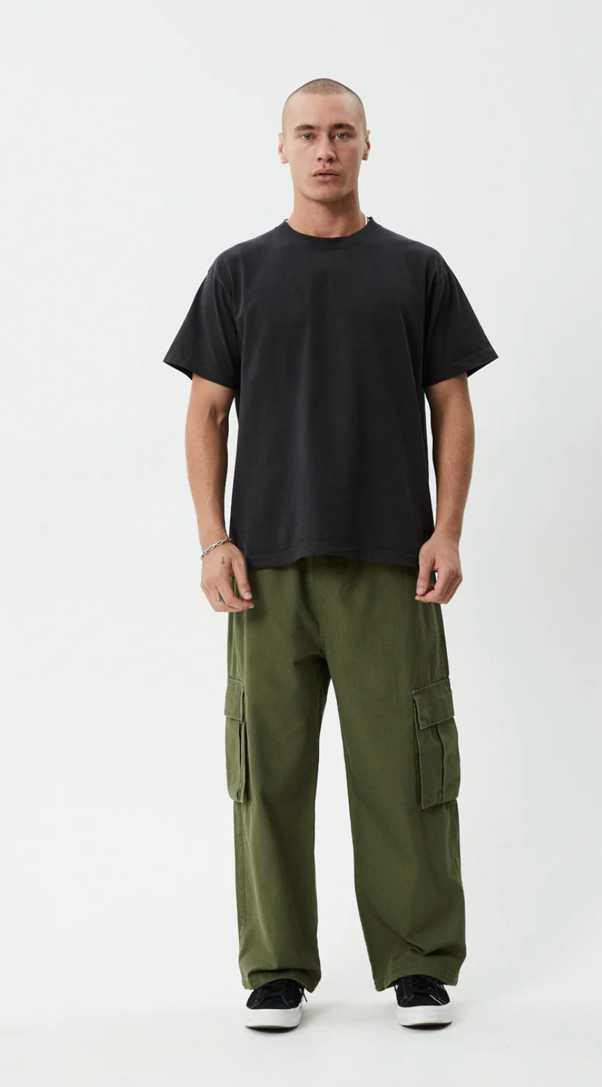 ATLAS CANVAS CARGO PANT| MILITARY