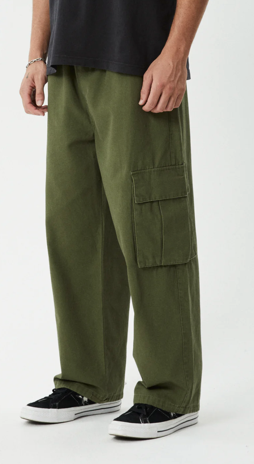 ATLAS CANVAS CARGO PANT| MILITARY