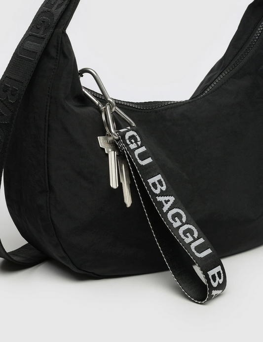 Logo Keychain Black and White