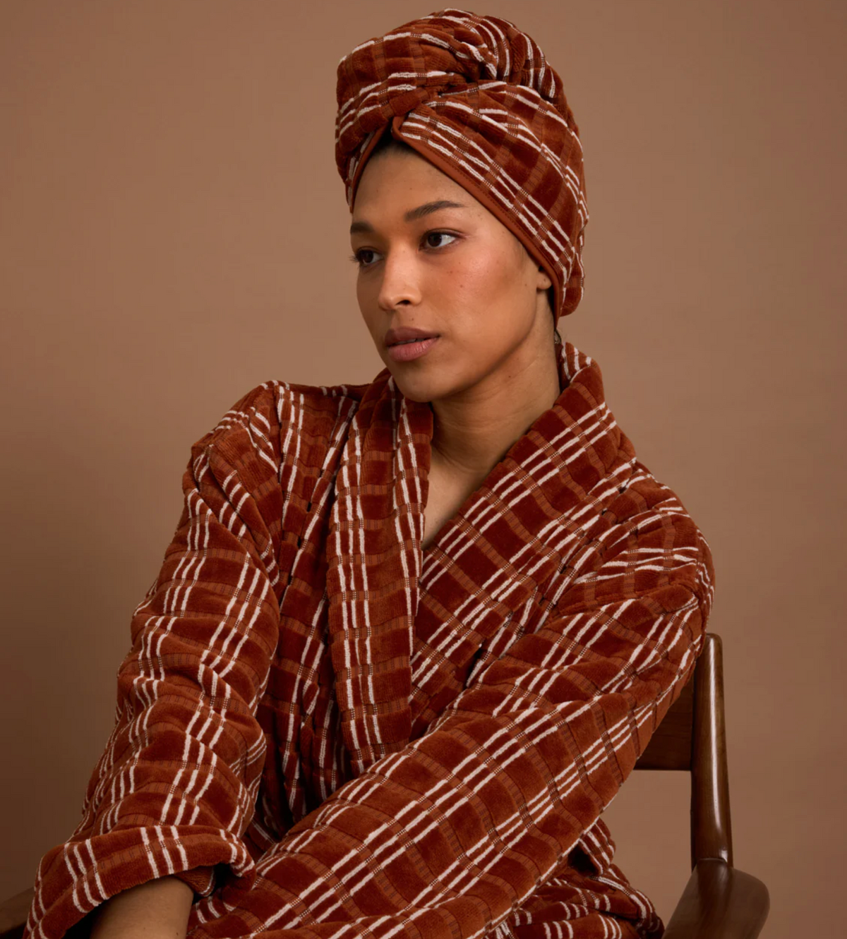 Hommey Hair Wrap Terracotta