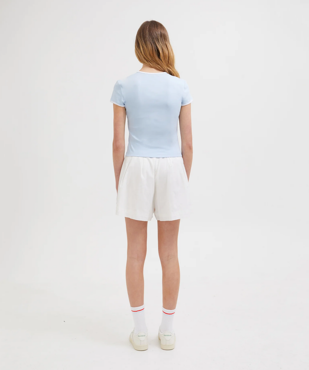 TAILORED SHORTS | WHITE