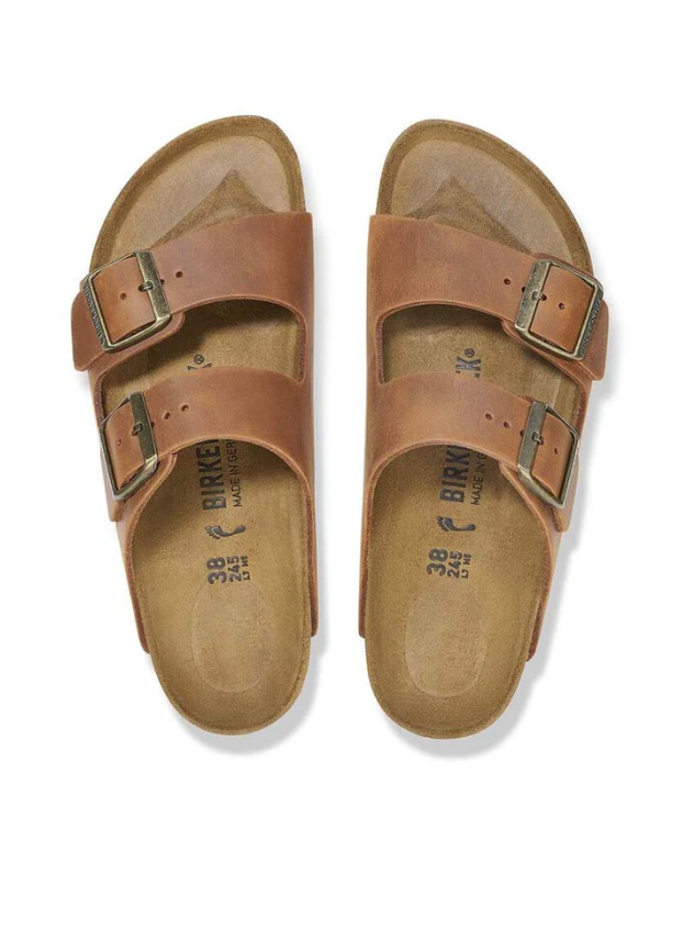 Birkenstock Arizona Oiled Leather Cognac