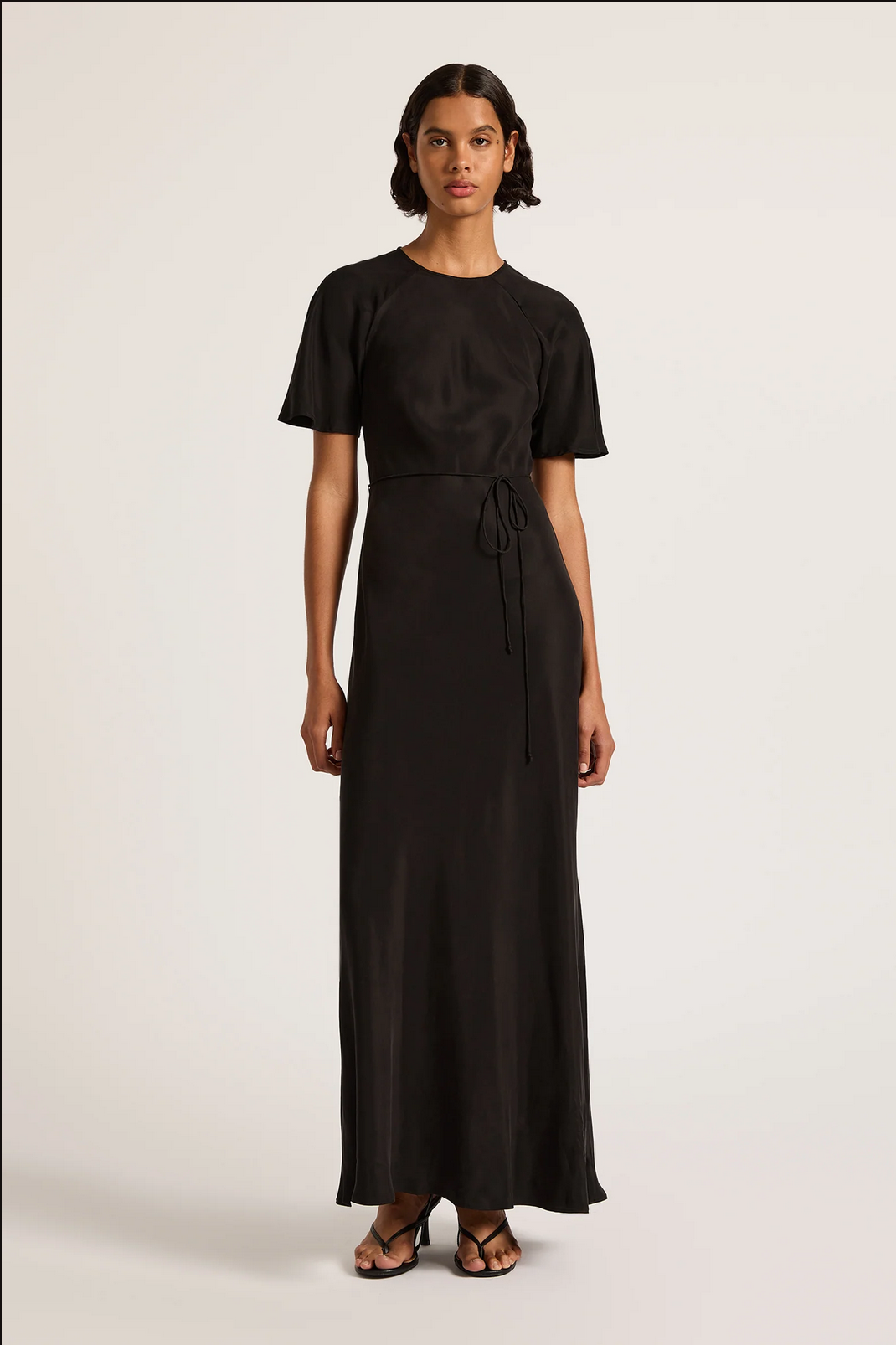 DIAZ TENCEL DRESS | BLACK