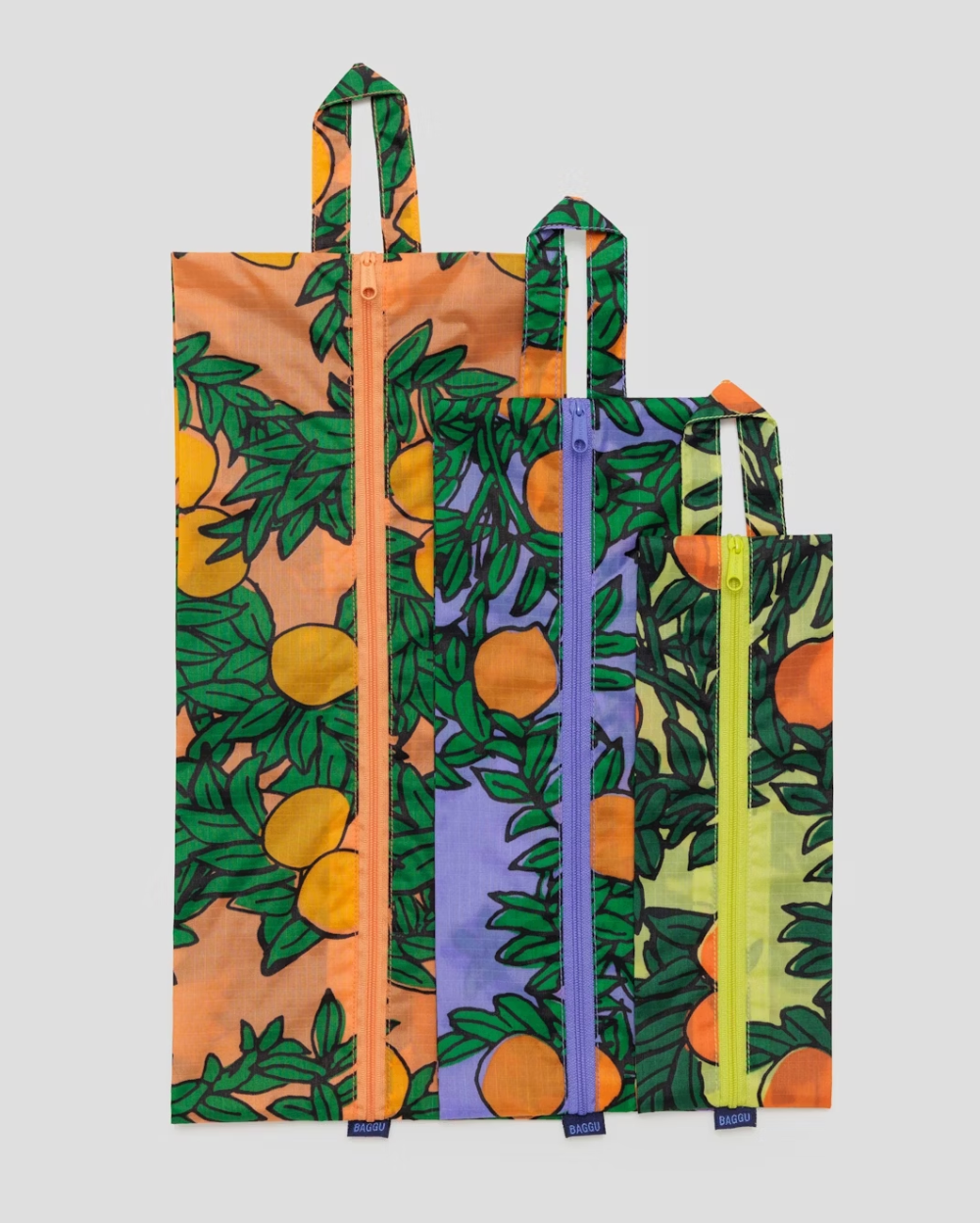 3D ZIP SET | ORANGE TREES