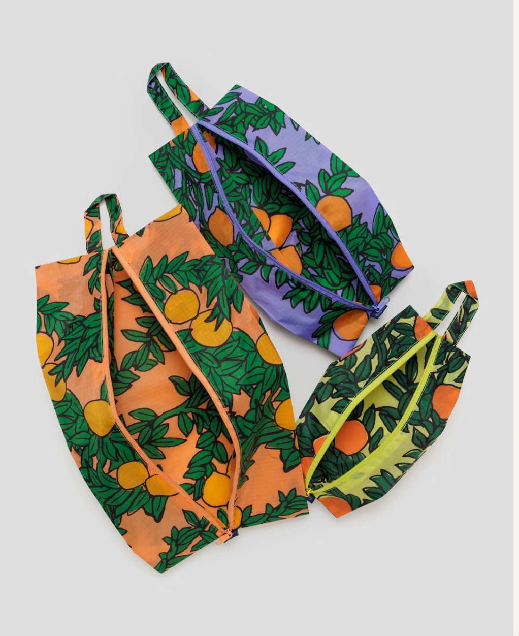 3D ZIP SET | ORANGE TREES