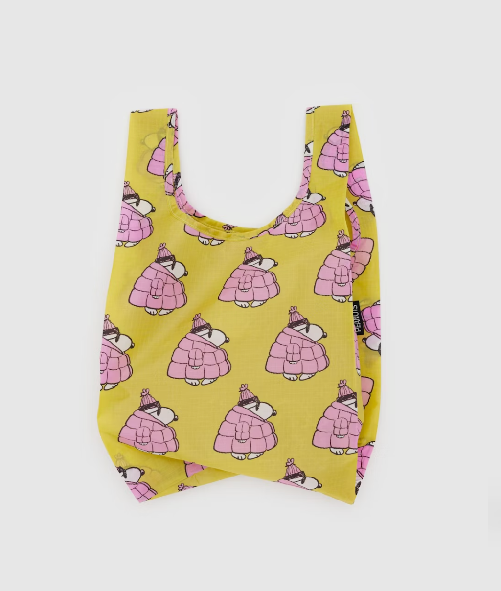 BABY BAGGU | PUFFER SNOOPY PINK