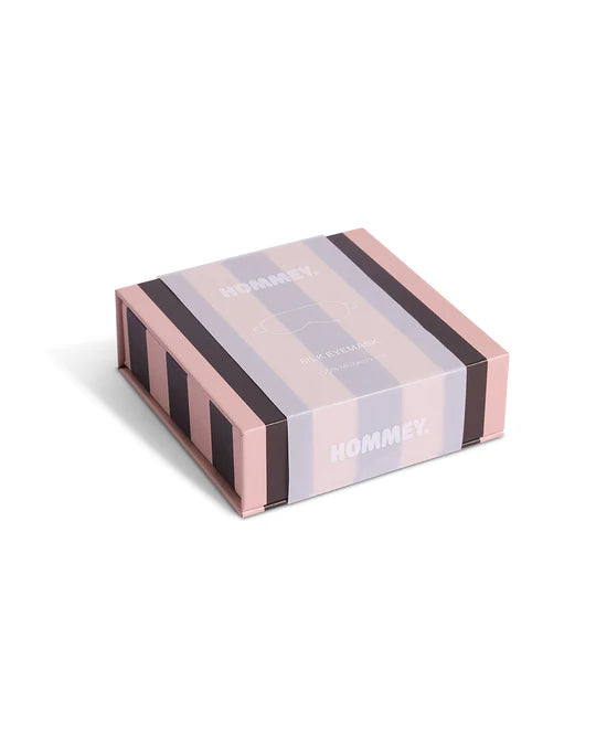 SILK EYEMASK | ROCKY ROAD STRIPES