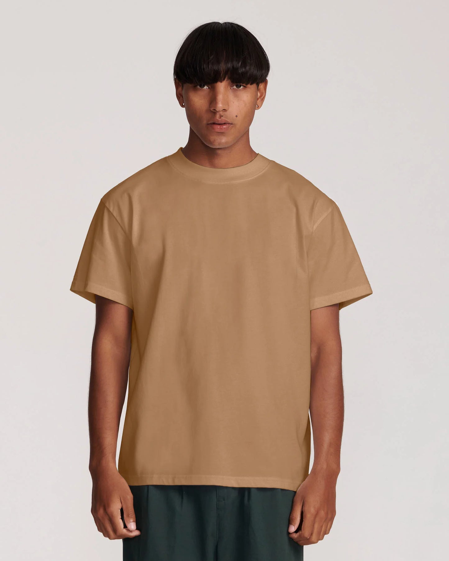 BAND TEE | CINNAMON